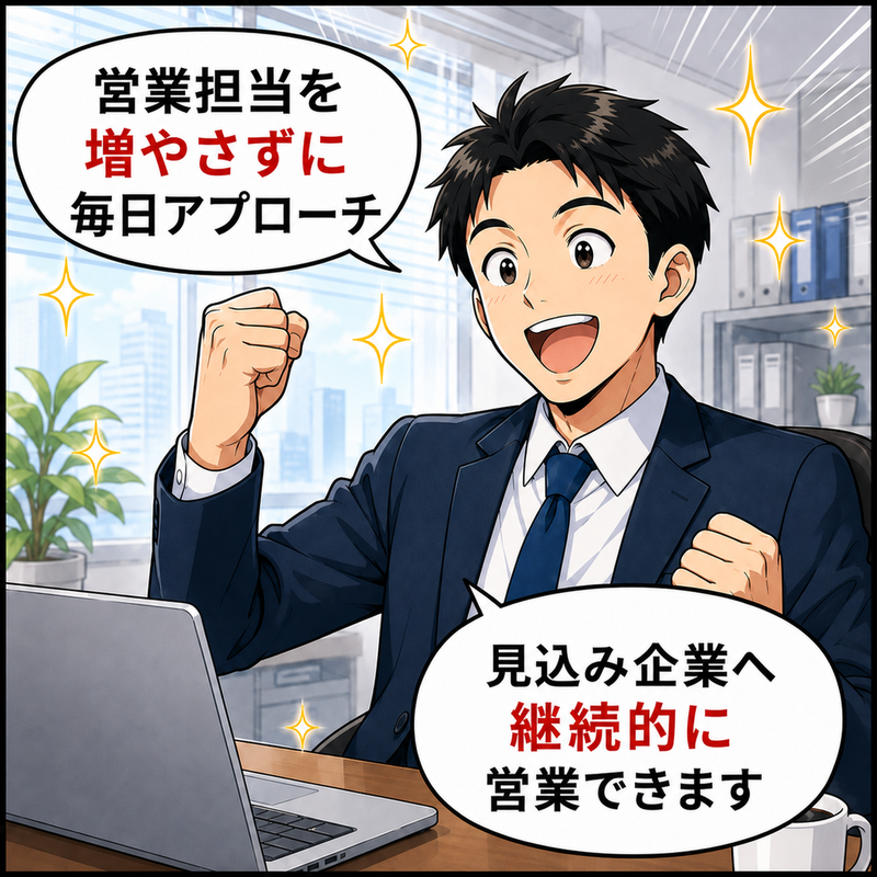 フォーム営業を自動化するHIROGARU