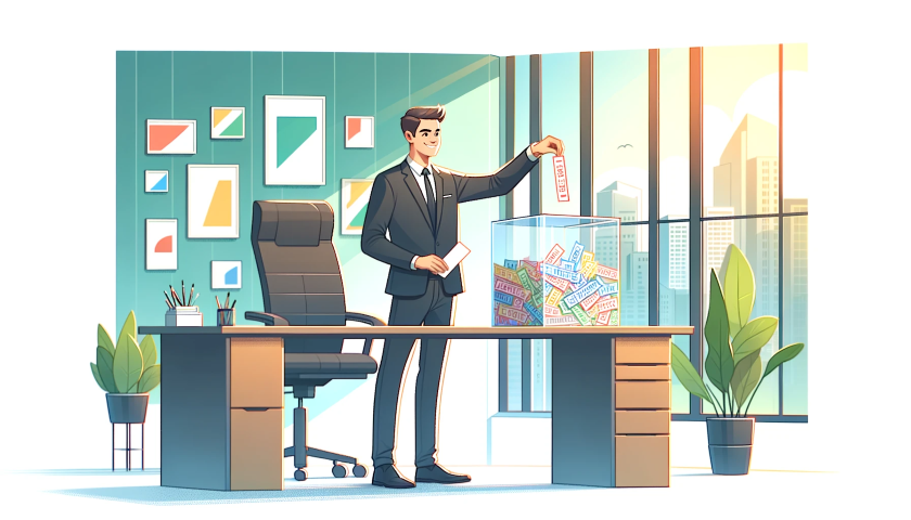 サービスを選んだ画像